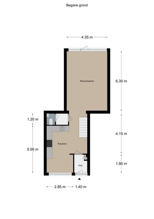 Floorplan - Calbertsweg 108, 6465 CH Kerkrade